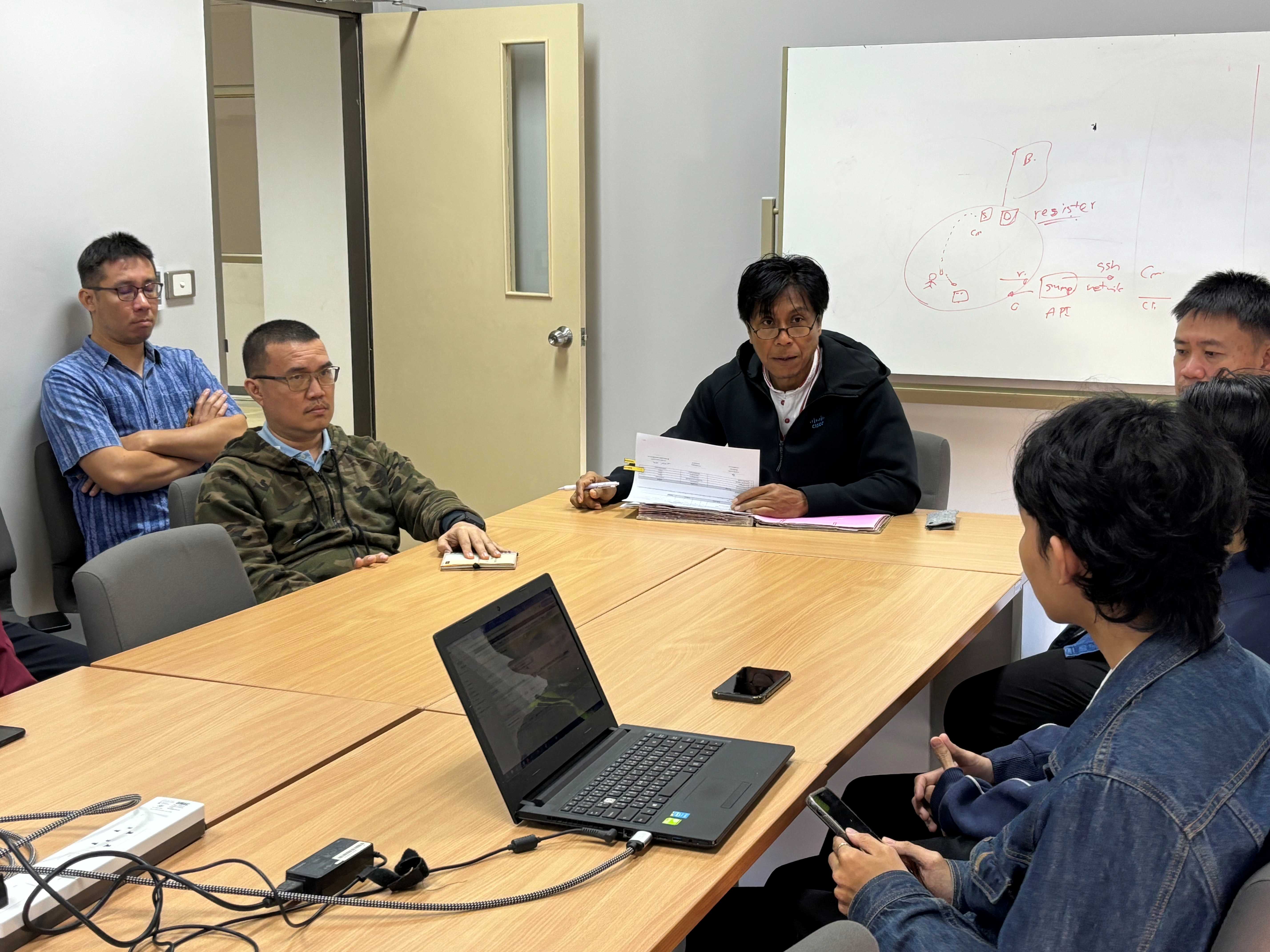 โครงการจัดตั้งฝ่าย Digital Service ศูนย์บริการเทคโนโลยีสารสนเทศ  ร่วมกับนักศึกษาสำนักวิชาเทคโนโลยีสารสนเทศ พัฒนาระบบลงเวลาปฏิบัติงาน