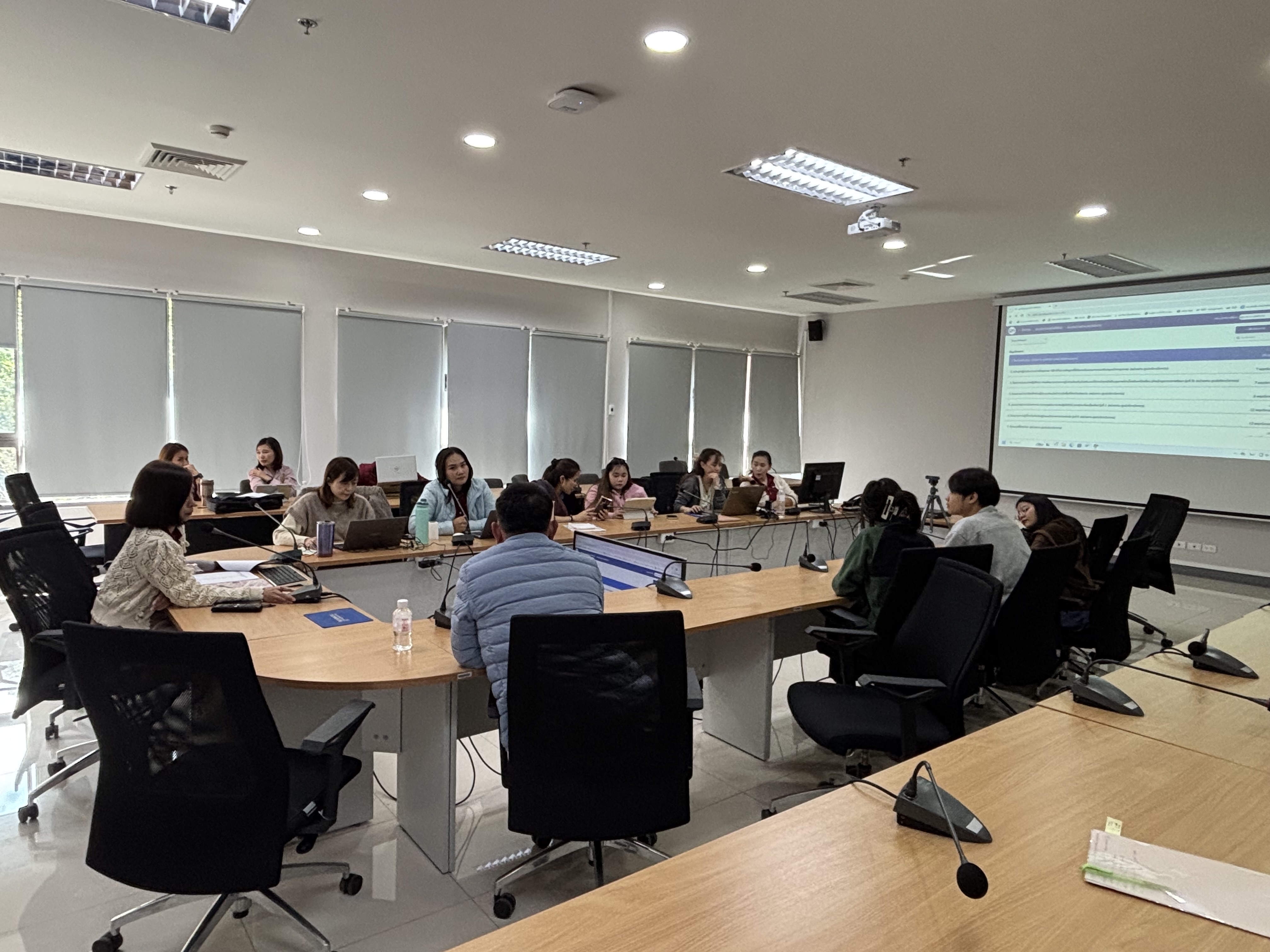 ศูนย์บริการเทคโนโลยีสารสนเทศ ร่วมกับนักศึกษาสำนักวิชาเทคโนโลยีสารสนเทศ ภายใต้โครงการจัดตั้งฝ่าย Digital Service นำเสนอการออกแบบแอปพลิเคชันระบบส่งข้อเสนอโครงการบริการวิชาการ Phase 2 