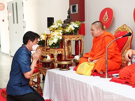 ศูนย์บริการเทคโนโลยีสารสนเทศ ได้จัดพิธีทำบุญศูนย์ฯ เพื่อเป็นศิริมงคลกับผู้บริหาร และพนักงานศูนย์ฯ