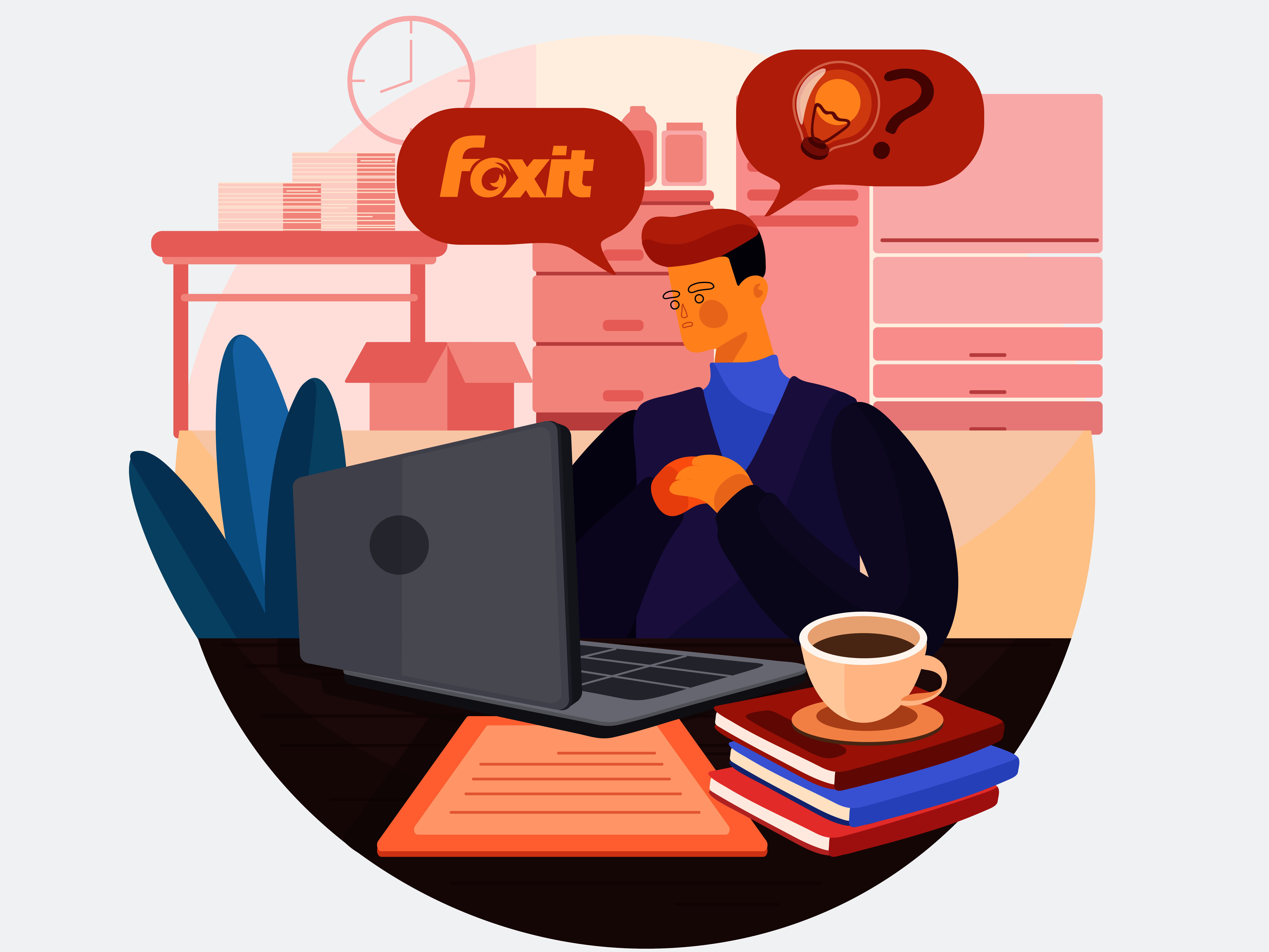แจ้งปัญหาการใช้งาน Foxit